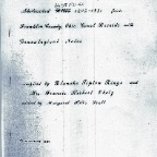 Samuel Kerr Estate Papers 1