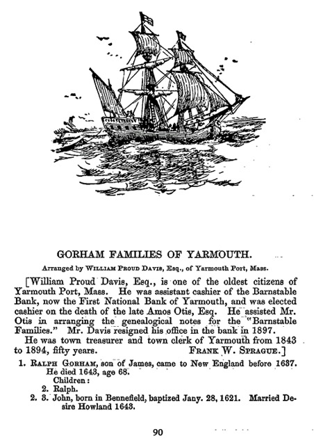 Gorham Genealogy p1 