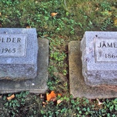 James Grant Older & Wilhelmina F Lorenz tombstones 