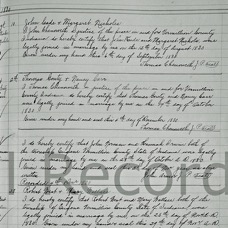 marriage record for Nancy Kerr / Carr