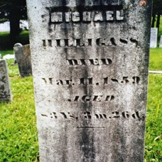 Michael Hilligass Junior tombstone