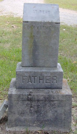 John Harmeson tombstone 