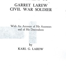 Garret Larew Sup title page 