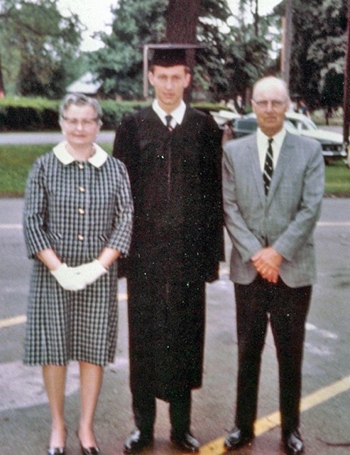 Curt's graduation Millikin Univ June 1969 