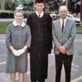 Curt's graduation Millikin Univ June 1969 